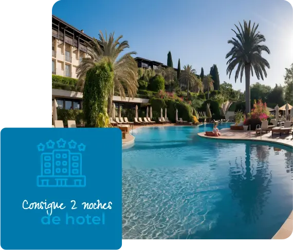 2 Noches de hotel gratis